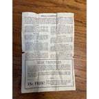 Vintage Vinol Family Tonic Bottle Box Insert Full Unopened Chester Kent Medicine