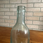 Early 1900s Hires Root Beer Embossed Aqua Soda Bottle Carbonated Beverages 10" Vintage