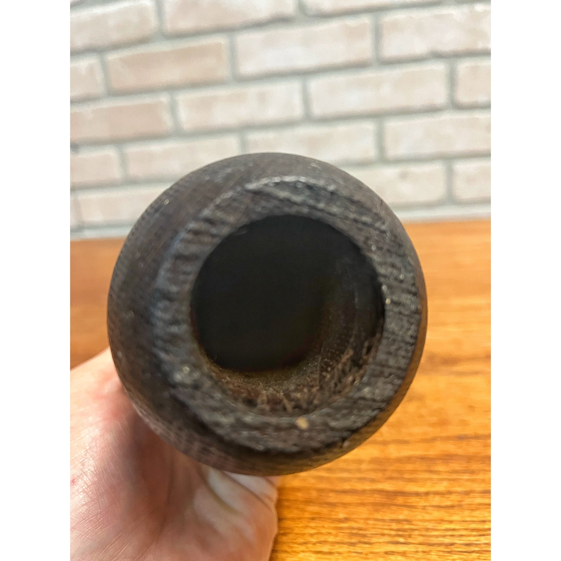 Rare Antique Primitive Well Water Hand Pump Wooden Check Valve Farm Wood Leather