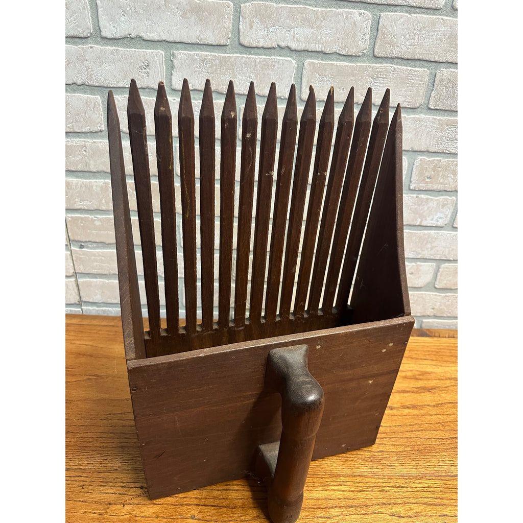Vintage Wooden Cranberry Scoop Primitive Farmhouse Decor Wisconsin Tool