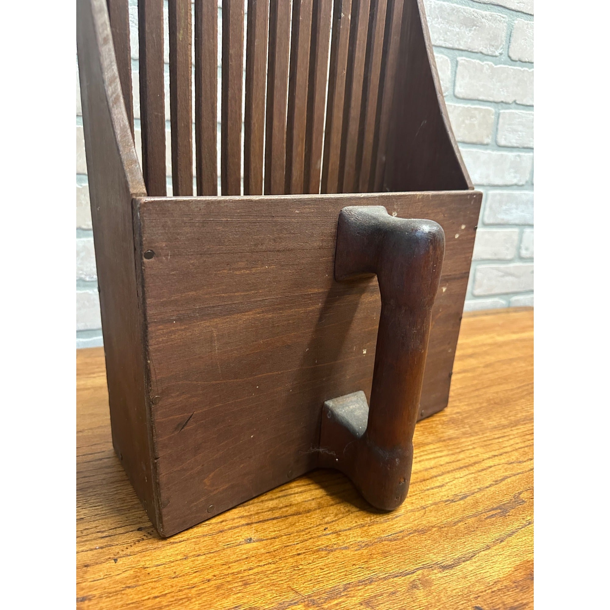 Vintage Wooden Cranberry Scoop Primitive Farmhouse Decor Wisconsin Tool