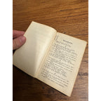 Antique c1890s Evangelical Lutheran Song Book Hymnal Hardcover German