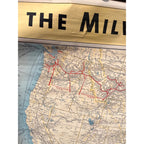 Vintage 1951 Milwaukee Road Chicago Milwaukee St. Paul & Pacific Railroad Map