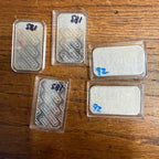 Engelhard .999 Pure Silver Bullion Bar Random Selection