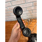 Vintage Western Electric Bell System Black Plastic Tabletop Rotary Telephone New York, USA
