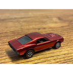 1968 Hot Wheels Redline Custom Mustang Red US -- EXCELLENT MINTY