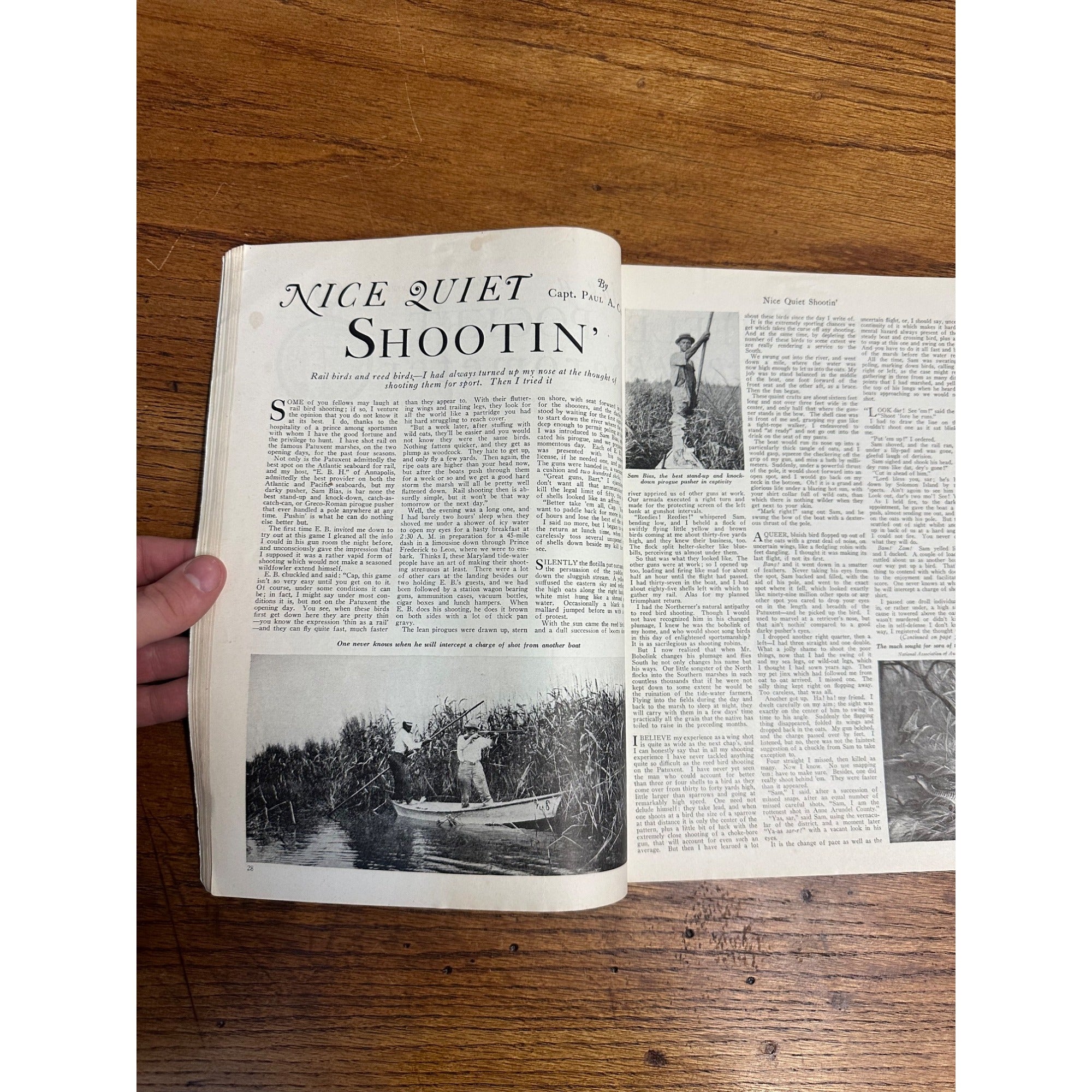 Vintage Field & Stream Outdoorsman Magazine (August 1926) No 4 Hunting Fishing
