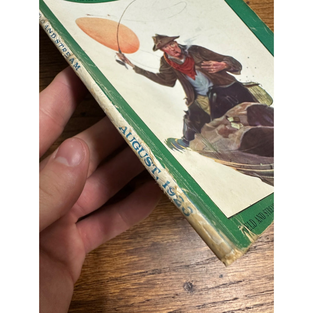 Vintage Field & Stream Outdoorsman Magazine (August 1926) No 4 Hunting Fishing