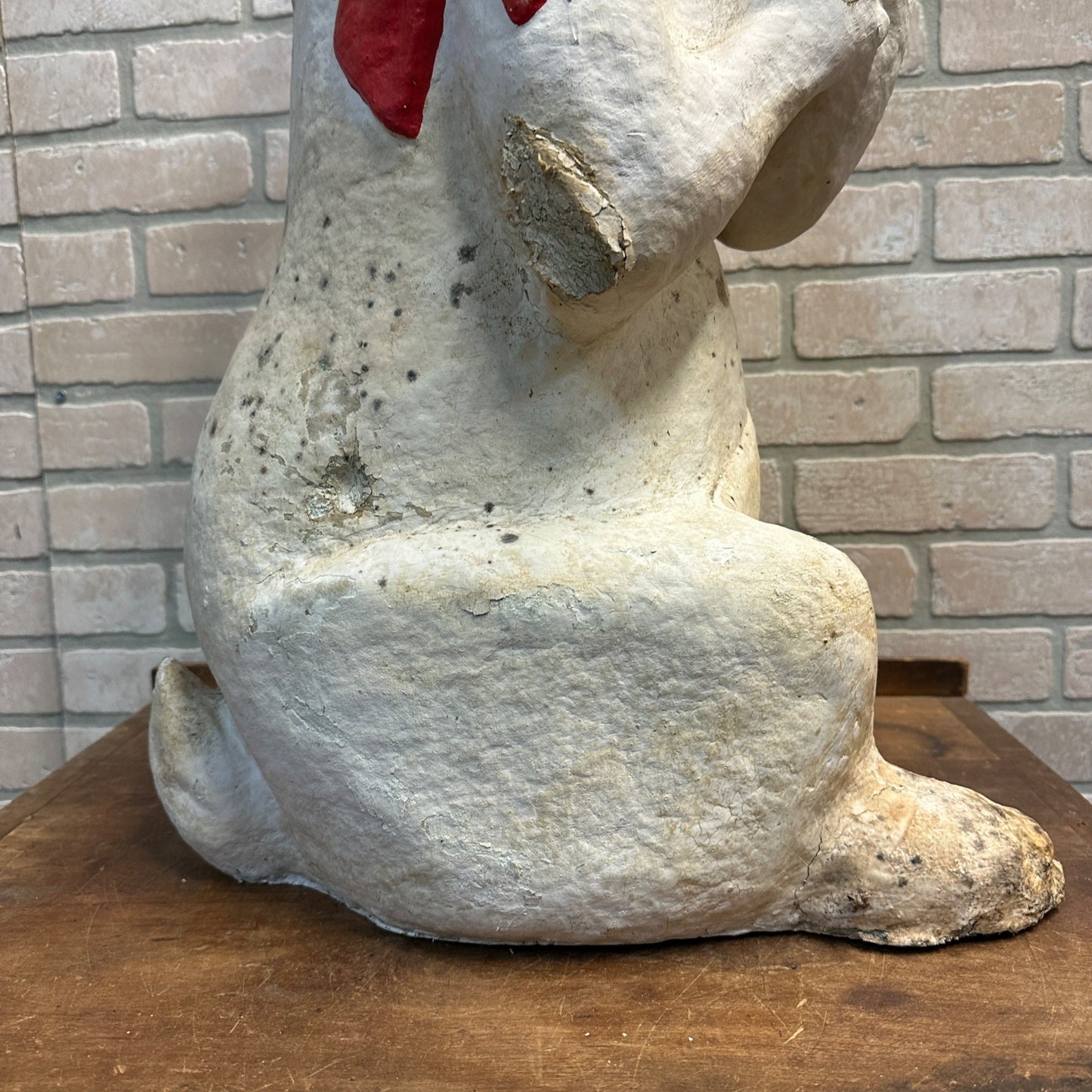 RARE Vintage Easter Bunny 3ft Store Display Pulp Paper Mache Composition