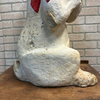 RARE Vintage Easter Bunny 3ft Store Display Pulp Paper Mache Composition