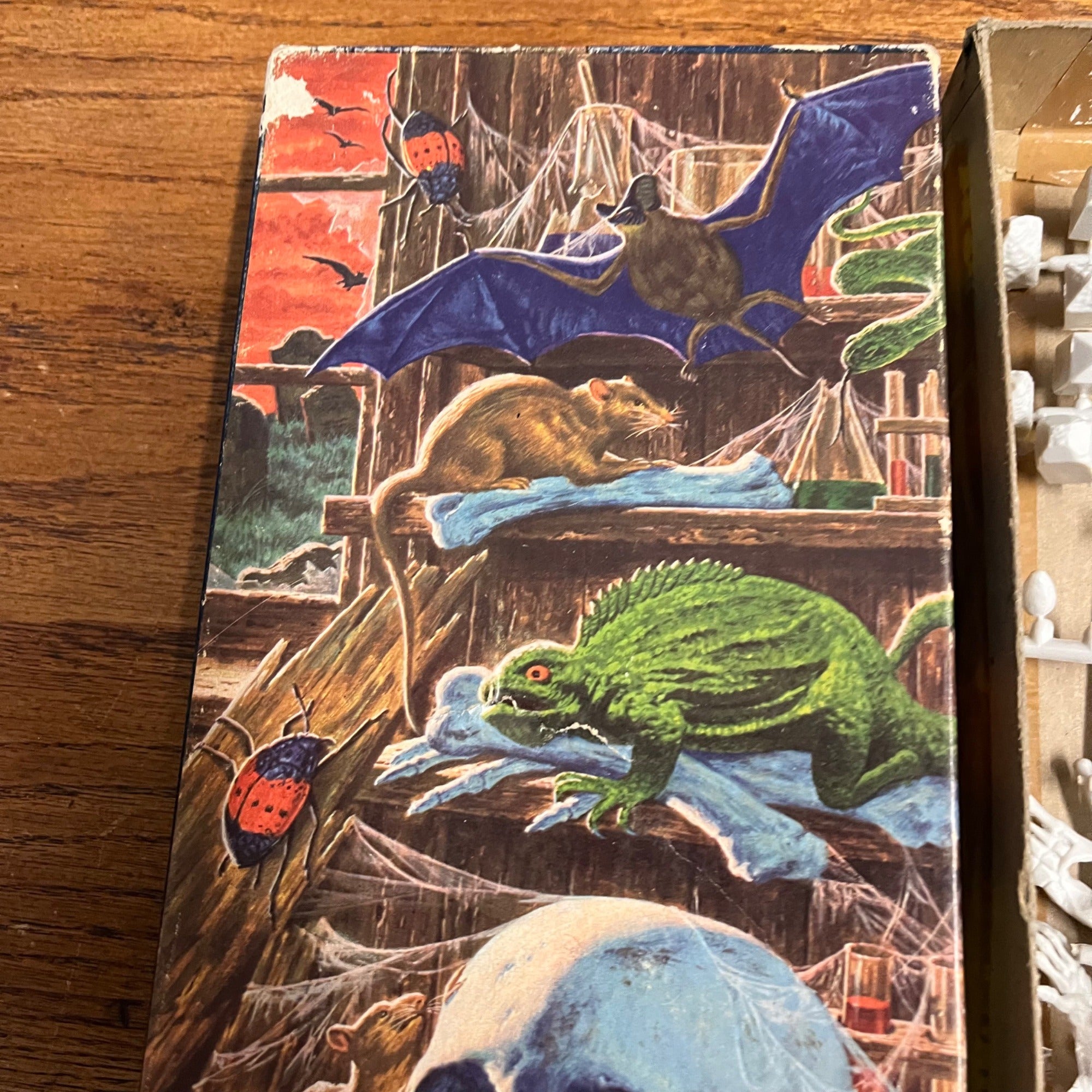 RARE Vintage 1963 Aurora Model Monster Customizing Series 1 Box Model Kit 463-98