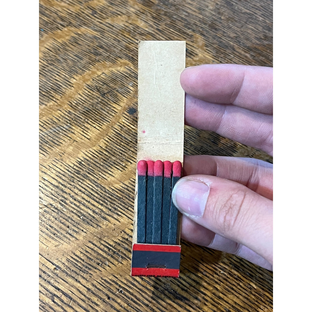 Vintage FULL Matchbook Advertising - Del Rio Bar - Oshkosh, Wis.