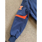 Majestic University of Illinois Fighting Illini Therma Jacket Mens Size XL Blue