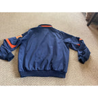 Majestic University of Illinois Fighting Illini Therma Jacket Mens Size XL Blue