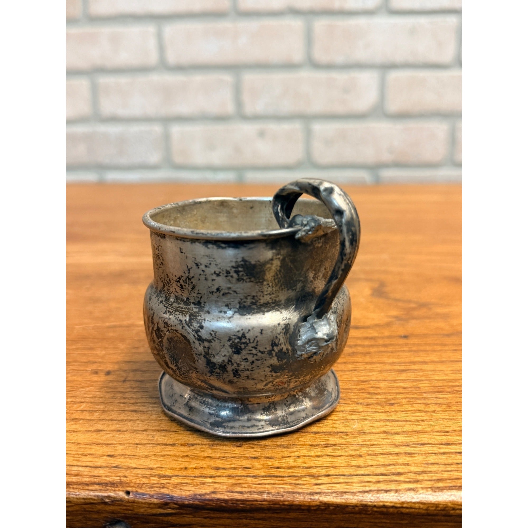 Solid Sterling .925 Scrap Child's Cup - 2.26 Troy Oz