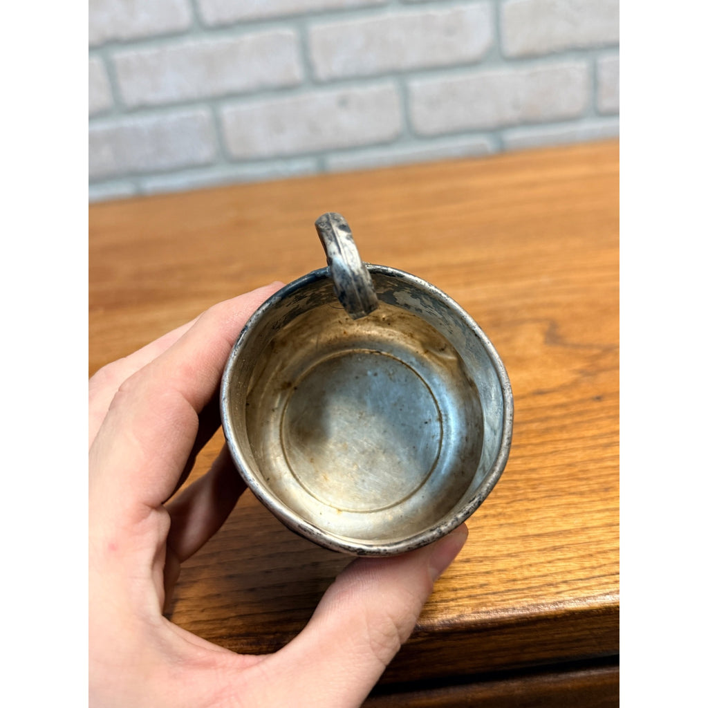 Solid Sterling .925 Scrap Child's Cup - 2.26 Troy Oz