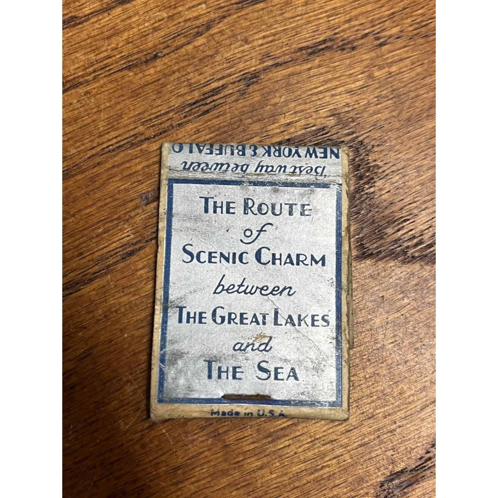 Vintage Lackawanna Railroad Matchbook Matches New York Buffalo NY