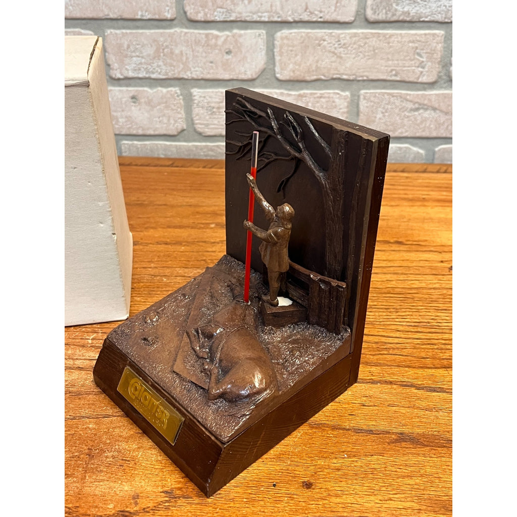 Vintage RARE Pharmaceutical Rep Calan SR Verapamil LTD ED Sculpture-Bookend