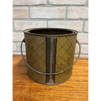 Vintage Kuehn OK Herring Milwaukee Wisconsin Advertising Tin Pail Can Bucket