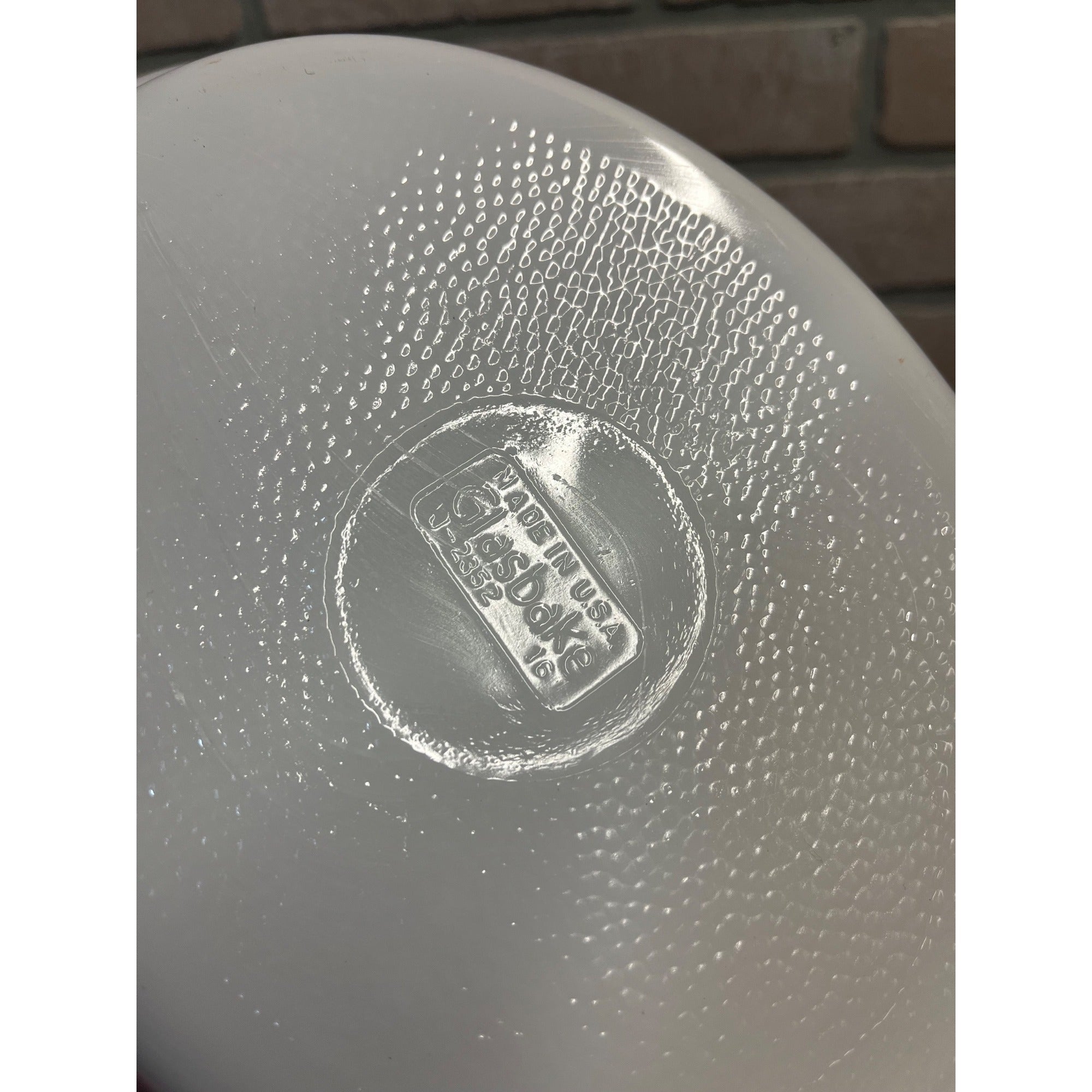 Vintage Currier & Ives Divided Baking Dish The Road in Winter Pattern Glasbake USA Milk Glass Ovenware Casserole