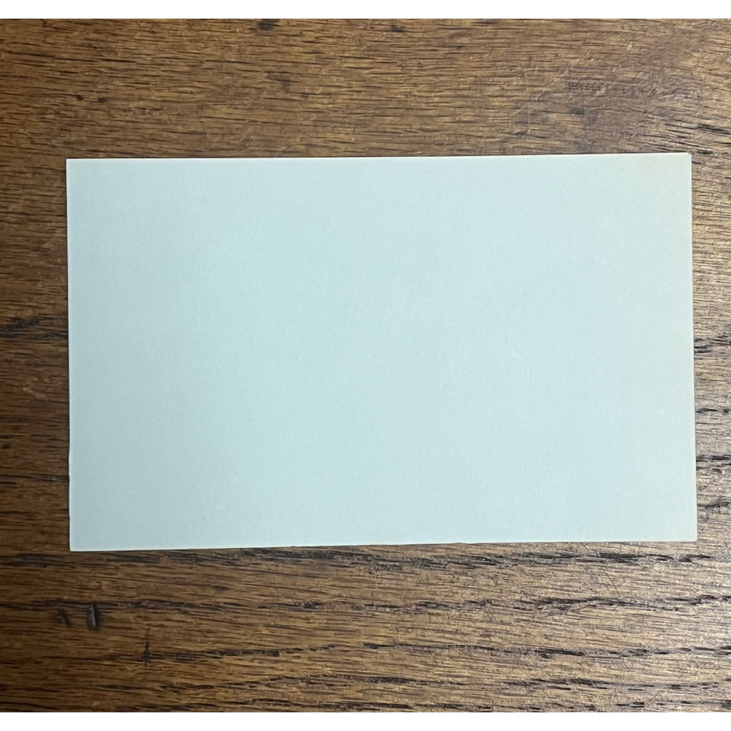 Ray Burris Signed Autographed Cut Index Card A's Expos Cubs