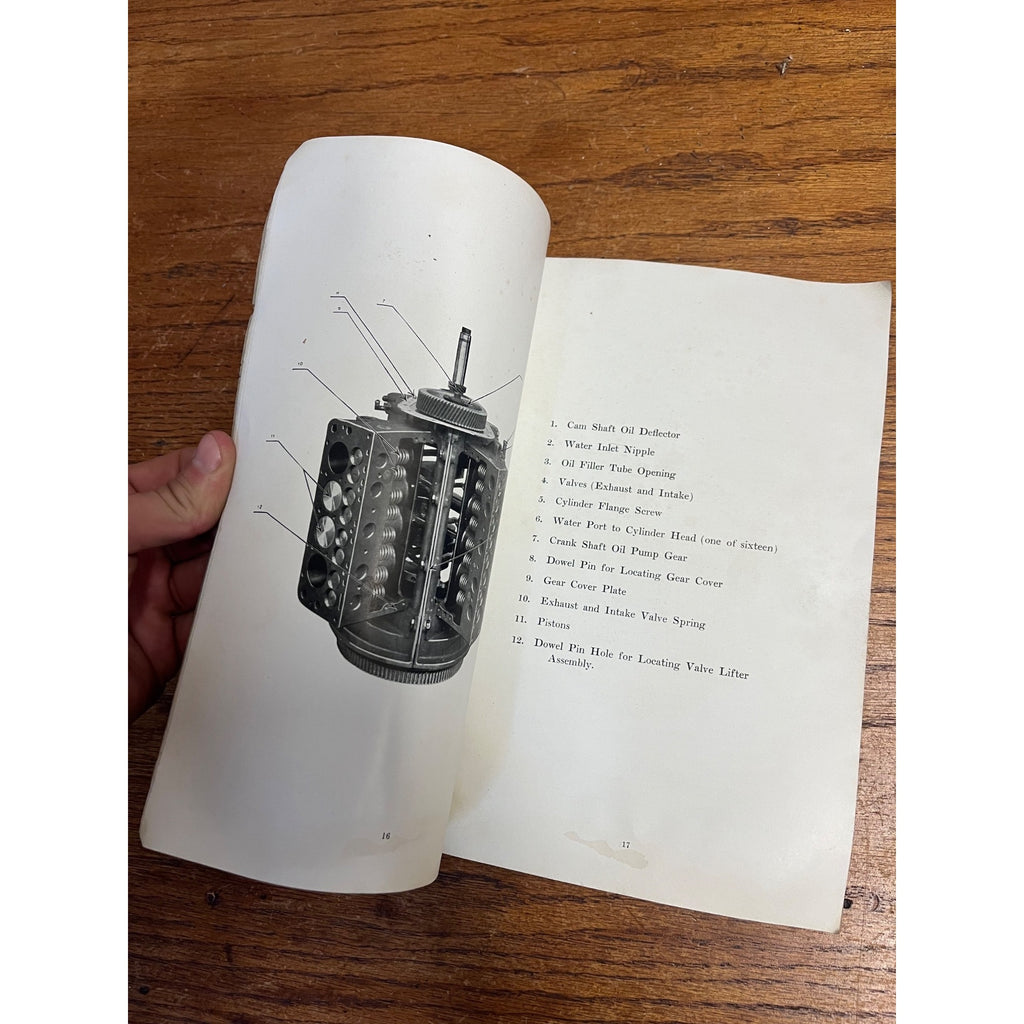 Vintage Paperback Instruction Book Oldsmobile Model 45-B Automobile Manual Lansing, Michigan 1920