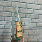 Vintage 1920s E.L. Husting Milwaukee Wis Embossed Label Soda Bottle Ginger Ale