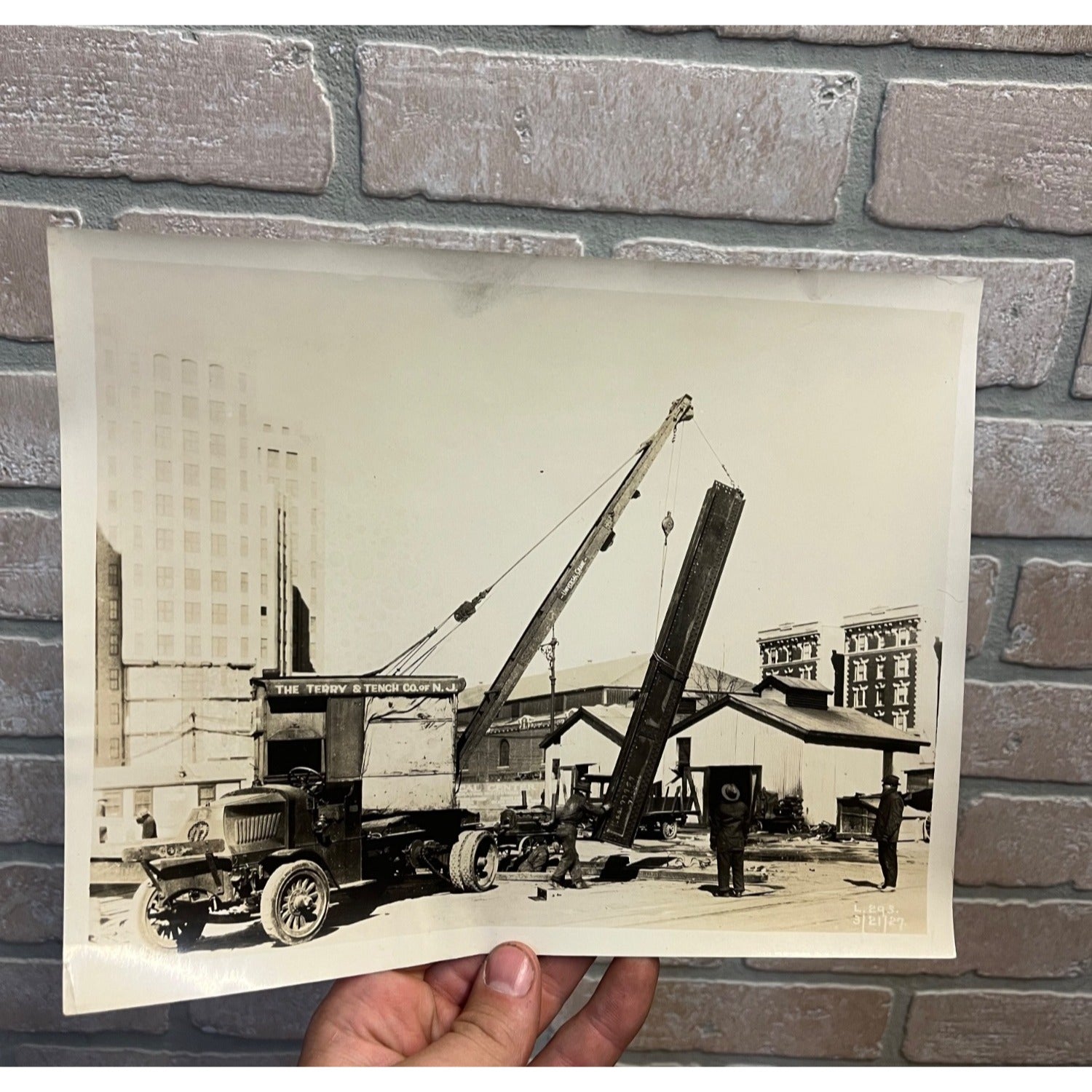 Vintage Mack AC Truck Factory Promo Original Photo Terry & Tench Co New Jersey