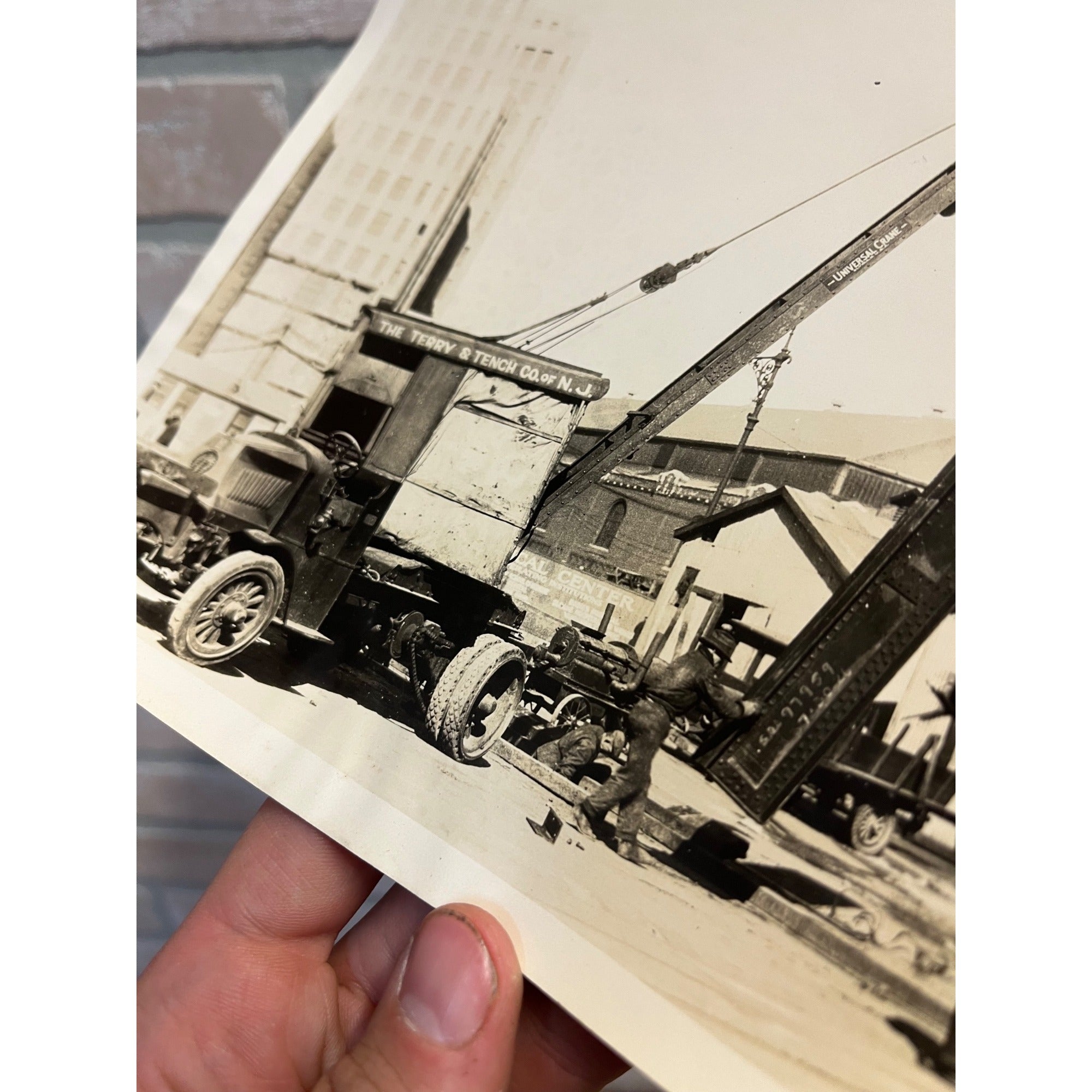Vintage Mack AC Truck Factory Promo Original Photo Terry & Tench Co New Jersey