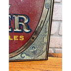 Vintage Old Milwaukee Beer Tin-Over-Cardboard TOC Advertising Bar Sign