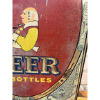 Vintage Old Milwaukee Beer Tin-Over-Cardboard TOC Advertising Bar Sign