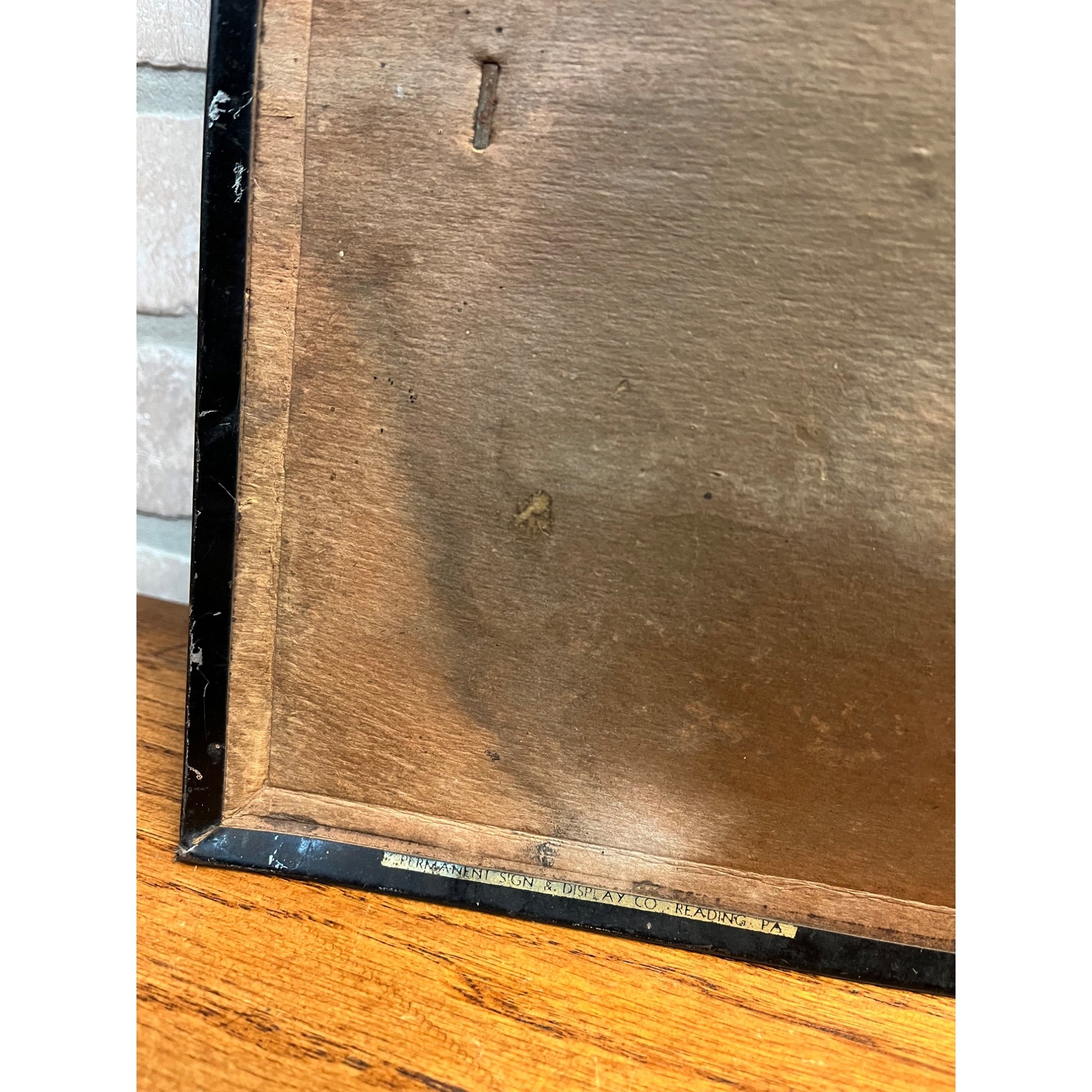 Vintage Old Milwaukee Beer Tin-Over-Cardboard TOC Advertising Bar Sign