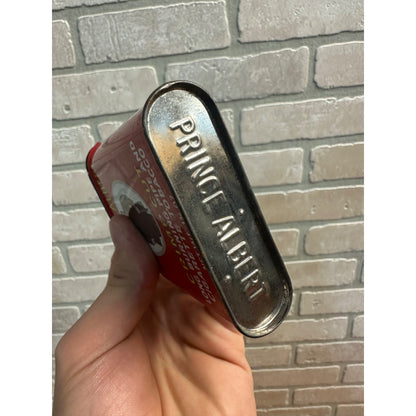 PRINCE ALBERT IN THE CAN CRIMP CUT TOBACCO RED TIN 1 1/2 Oz 1960-1963 Empty
