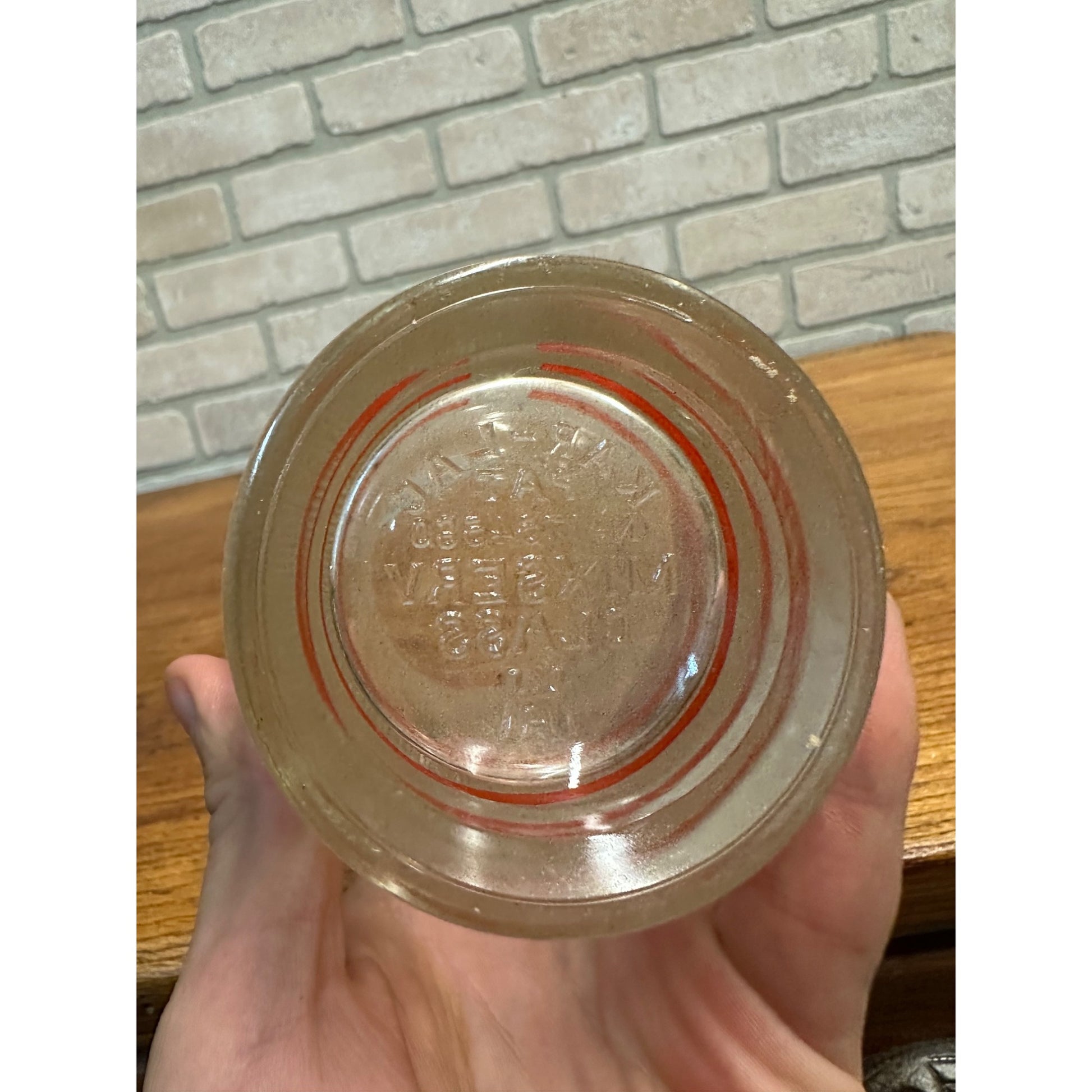 Vintage Richardson Full Flavor MixServ Glass ~ Float/Malt Glass - Soda Fountain
