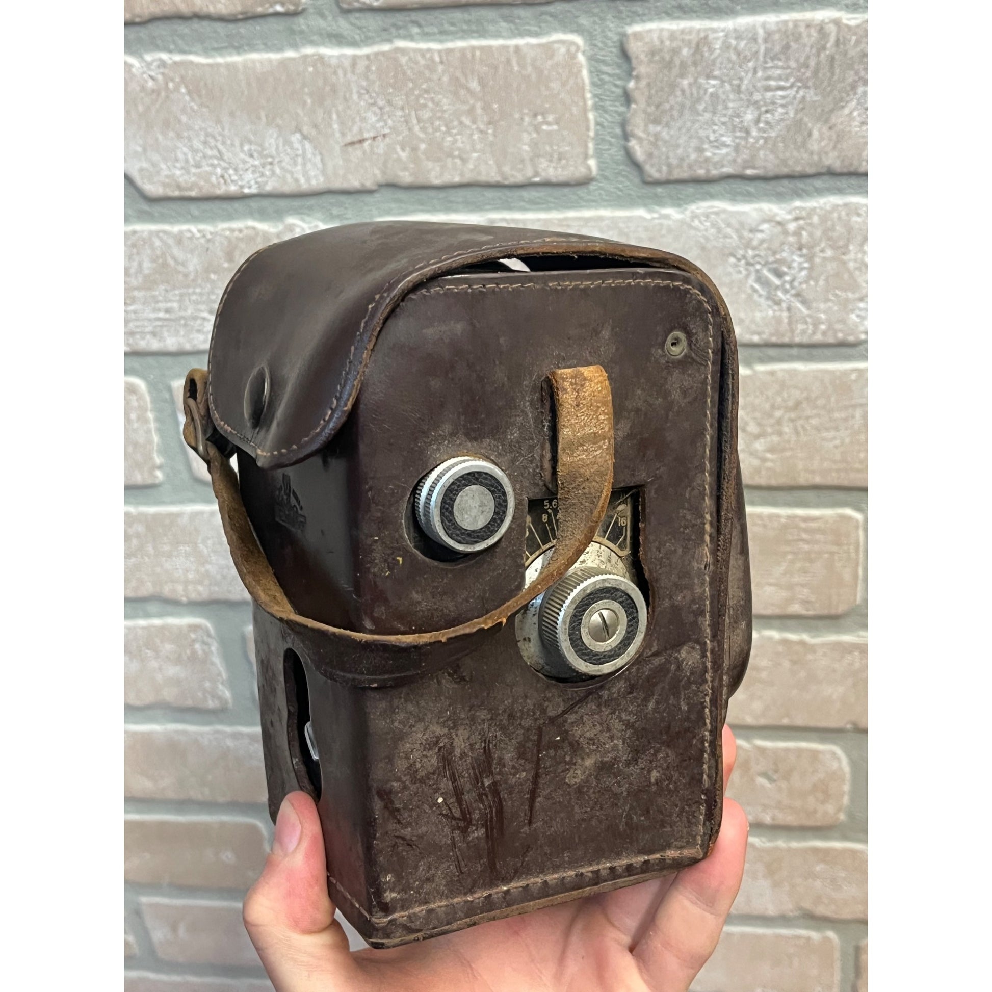 Vintage Ciro-flex Twin Lens Reflex TLR Camera Wollensak Lens Alphax shutter