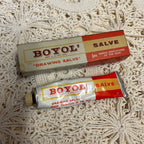 Vintage Boyol Drawing Salve Medicine Tube w/ Box Skin Irritations Pfeiffer Co