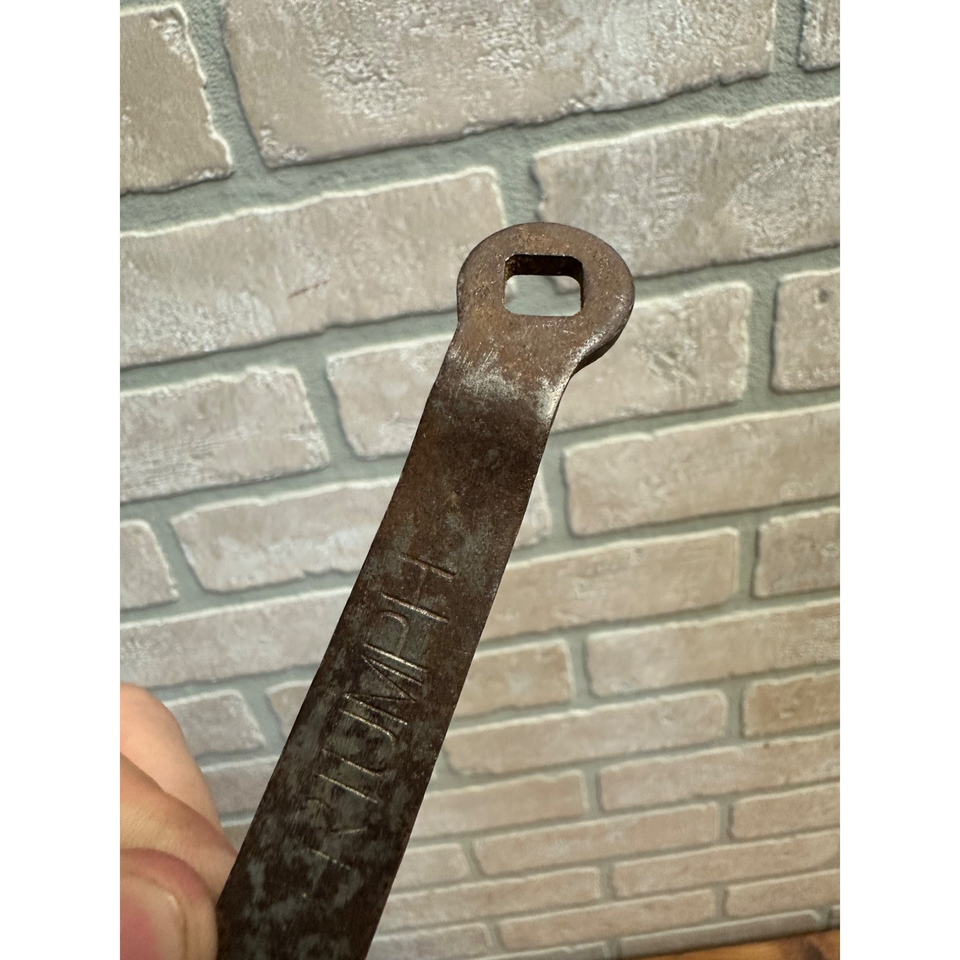 Vintage Triumph Motorcycles Square Bike Chain Wrench Tool Key