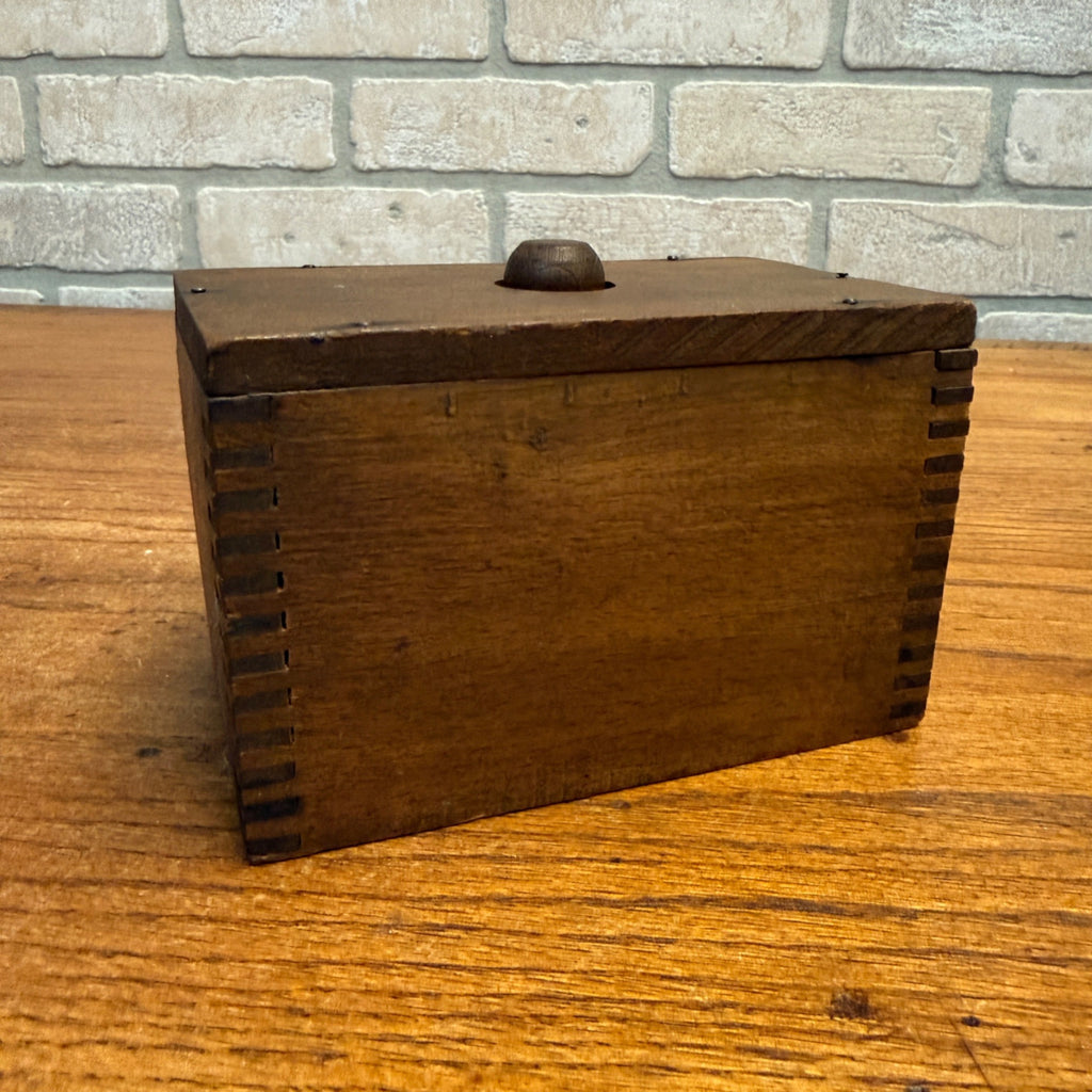 Antique Primitive 1lb Butter Press Mold Kitchen Decor 19th Century