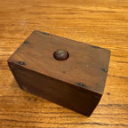 Antique Primitive 1lb Butter Press Mold Kitchen Decor 19th Century