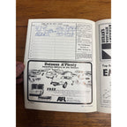 1974 Rex Mays Classic 150 Mile Championship Racing Souvenir Program Wisconsin