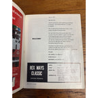 1974 Rex Mays Classic 150 Mile Championship Racing Souvenir Program Wisconsin