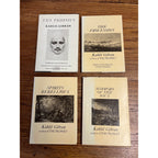 Lot 4 Kahlil Gibran Books Prophet, Procession, Spirits Rebellious, Mirrors Soul