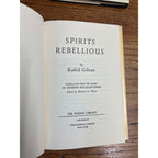 Lot 4 Kahlil Gibran Books Prophet, Procession, Spirits Rebellious, Mirrors Soul