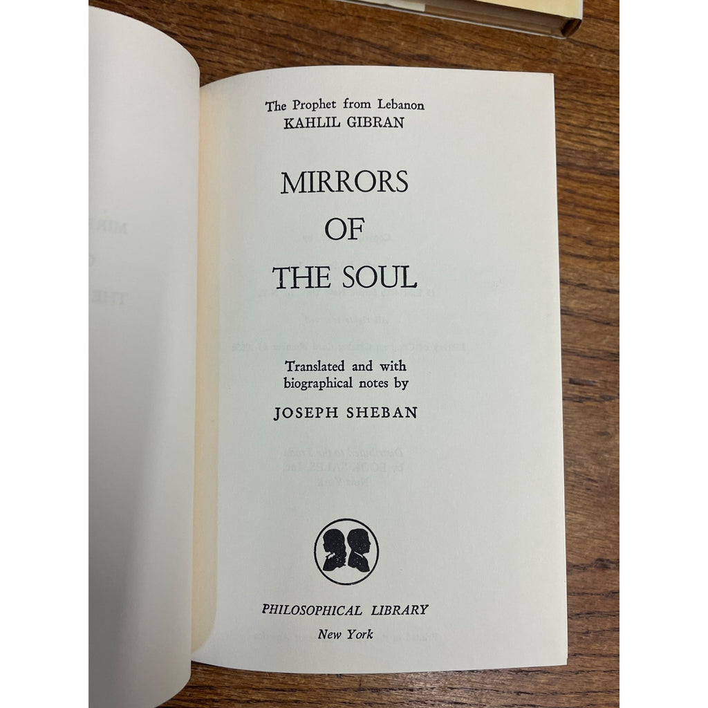 Lot 4 Kahlil Gibran Books Prophet, Procession, Spirits Rebellious, Mirrors Soul