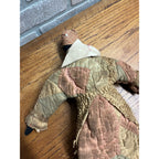 Primitive Black African American Folk Art Rag Doll Handmade Vintage Antique