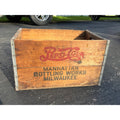 Rare Vintage 1946 Pepsi~Cola Wood Soda Crate Manhattan Bottle Works Milwaukee WI