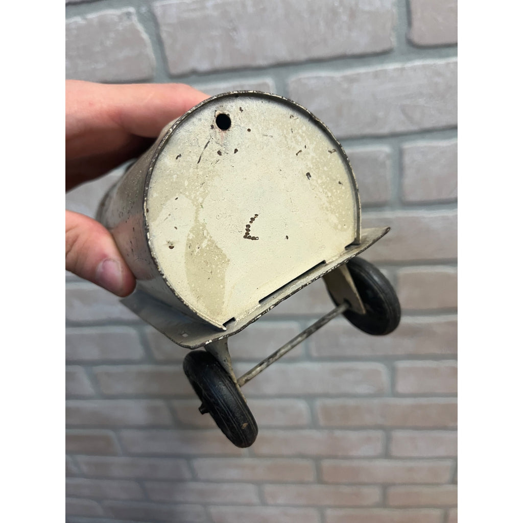 Vintage 1930s Girard Pressed Steel Toy Tanker Truck Oil Toy Truck