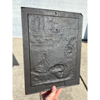 Vintage Miller High Life Beer Composition Bass Fishing Bar Sign Advertising