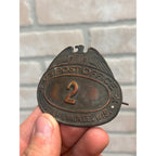 Vintage US Post Office Letter Carrier Hat Badge Pin #2 South Milwaukee Rare