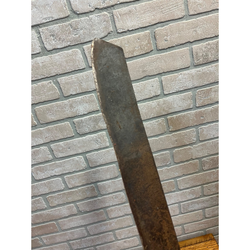 Antique Early Primitive Harvest Knife Cutter Tool Cabin Wall Decor